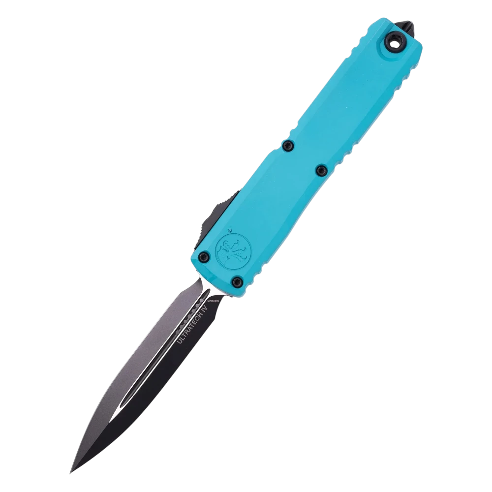 Ніж Microtech Ultratech Gen IV D/E Black Standard Cyan