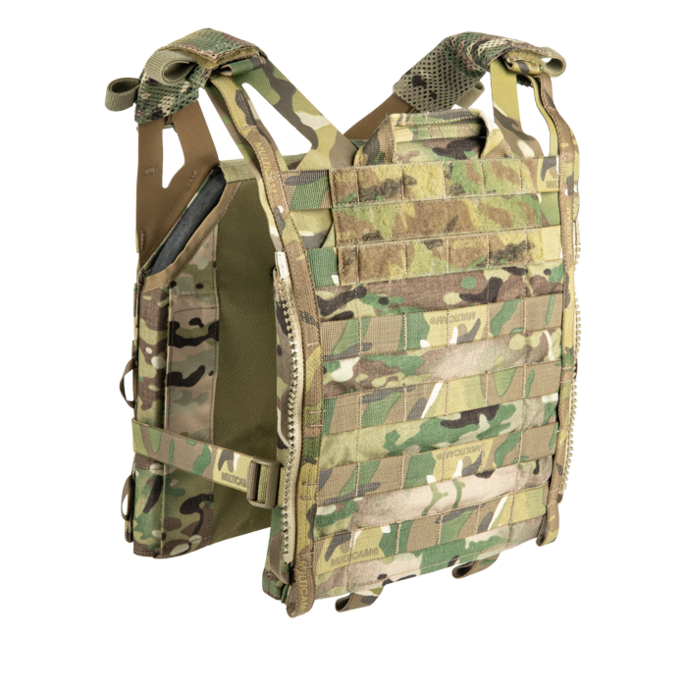 Плитоноска Crye Precision JPC R-Series у кольорі Multicam ззаду