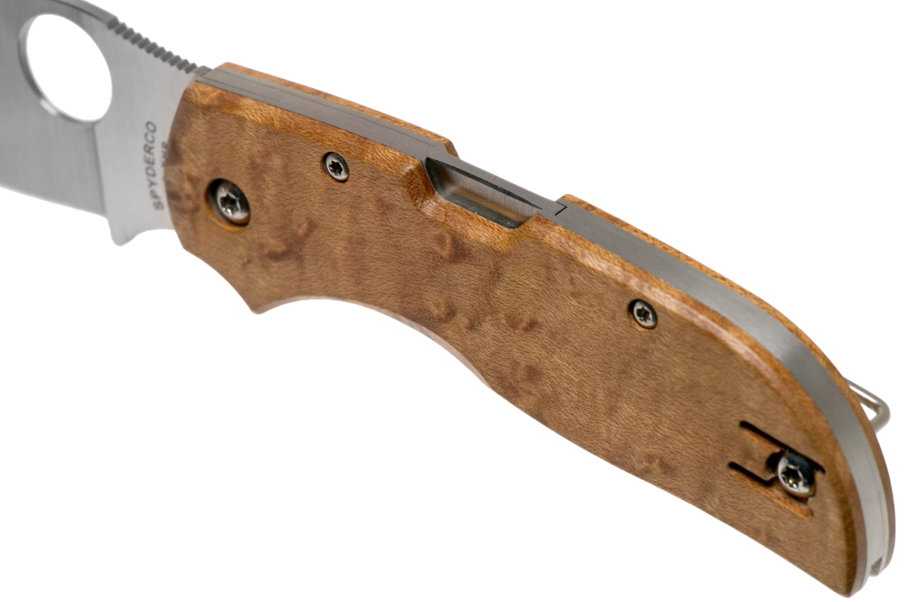 Вид збоку на тонкий профіль Chaparral Birdseye Maple