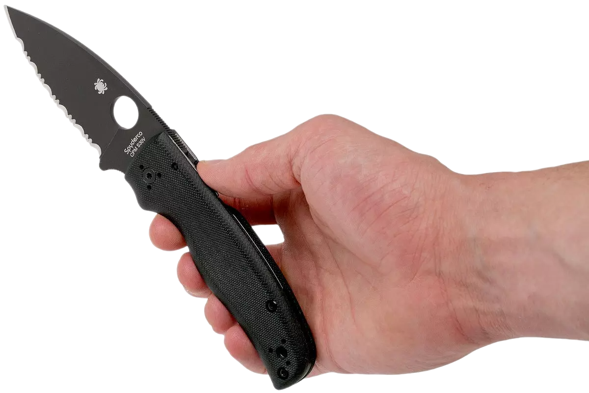 Spyderco Shaman у відкритому вигляді