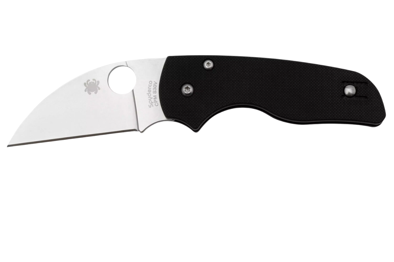Spyderco Lil' Native з Wharncliffe лезом з чорним G-10 руків’ям