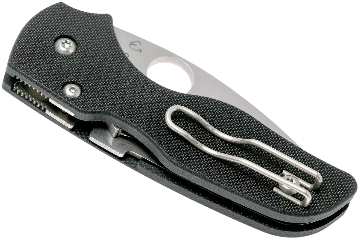 Ніж Spyderco Lil' Native з чорним G-10 руків'ям складений