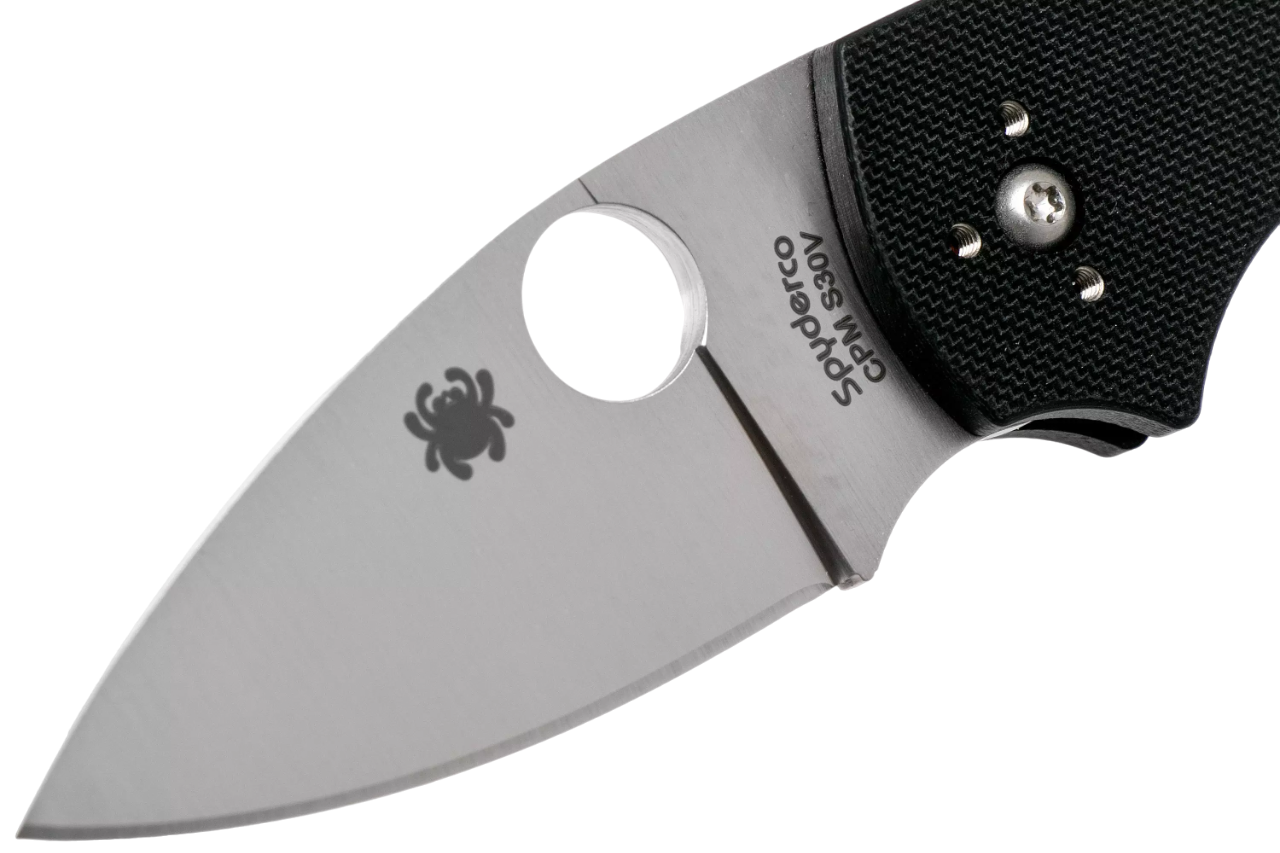 Лезо CPM-S30V з плоским шліфом на ножі Lil' Native