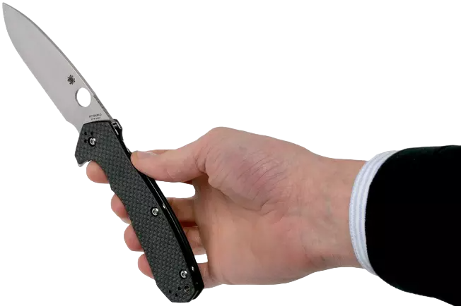 Складний ніж Spyderco Amalgam з повністю плоским шліфуванням