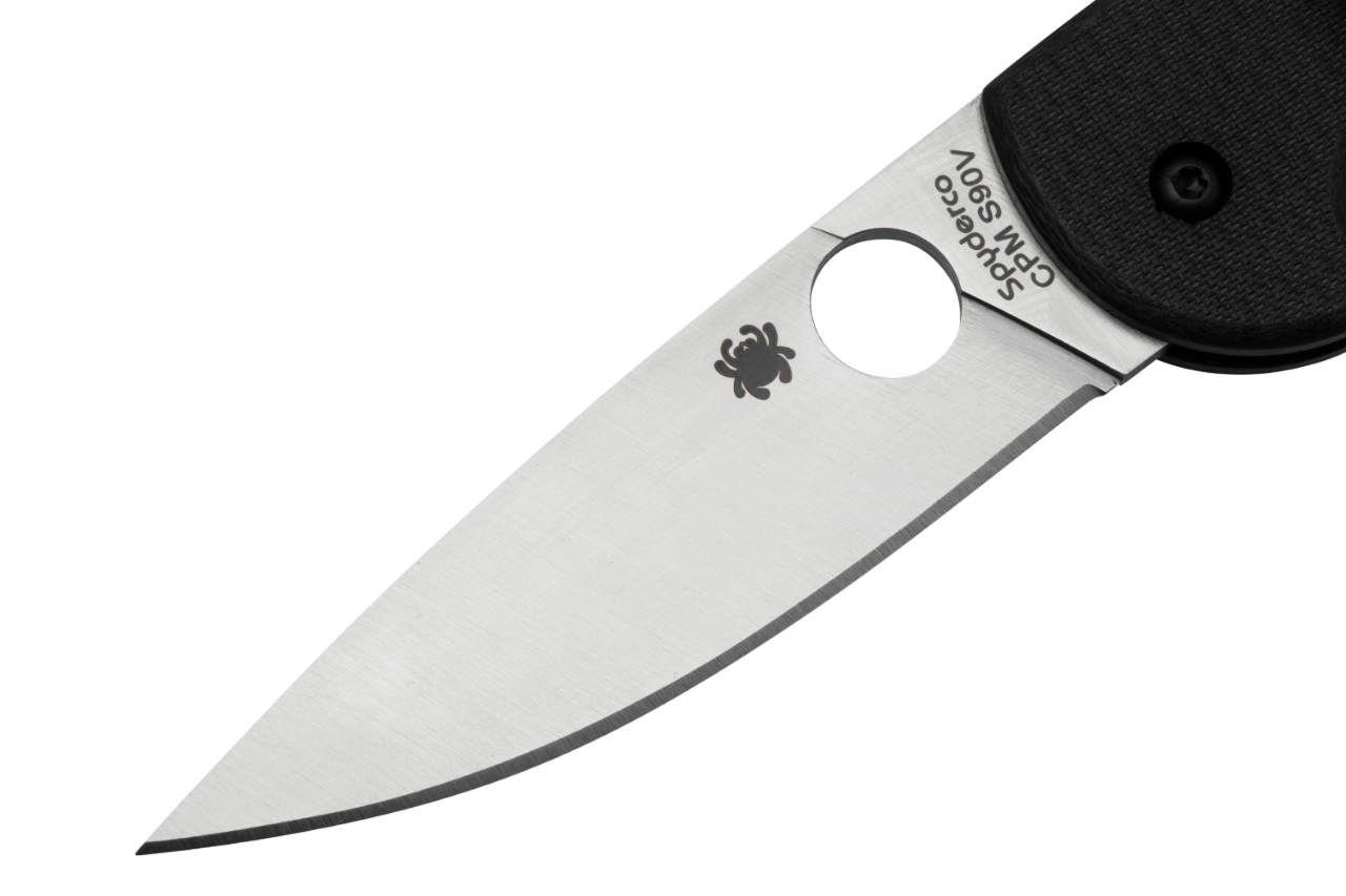 Компактний ніж Spyderco Siren з текстурованою карбоновою ручкою