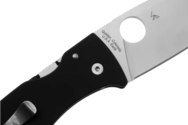 Spyderco Bodacious з повністю плоским шліфуванням