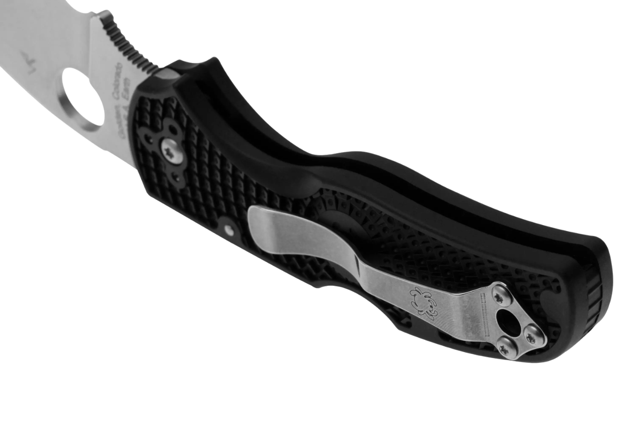 Вид на текстуроване руків'я FRN ножа Native 5