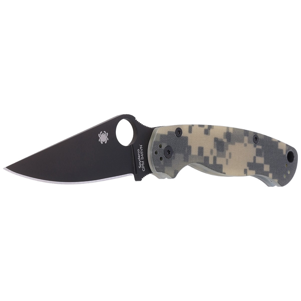 Spyderco Para Military 2 G-10 Camo/Black Blade 6