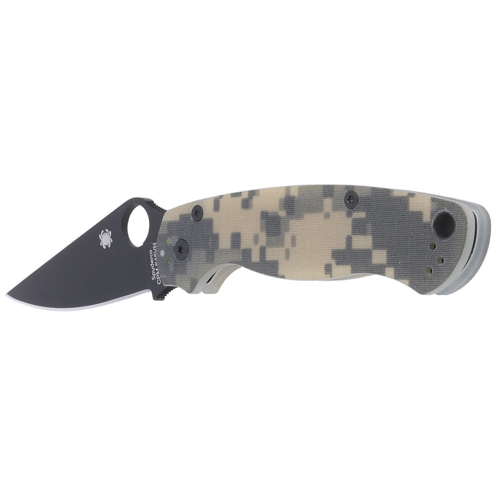 Spyderco Para Military 2 G-10 Camo/Black Blade 5