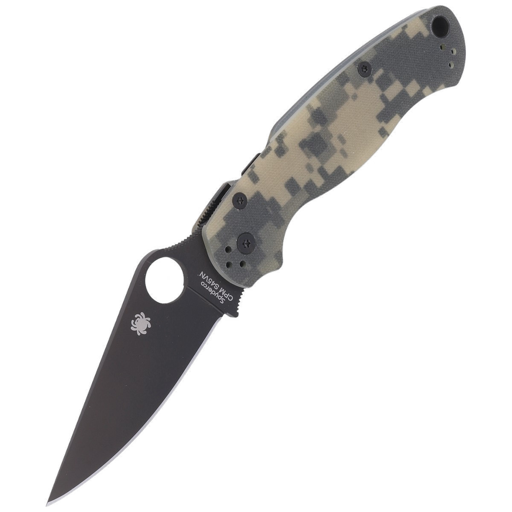 Spyderco Para Military 2 G-10 Camo/Black Blade 4