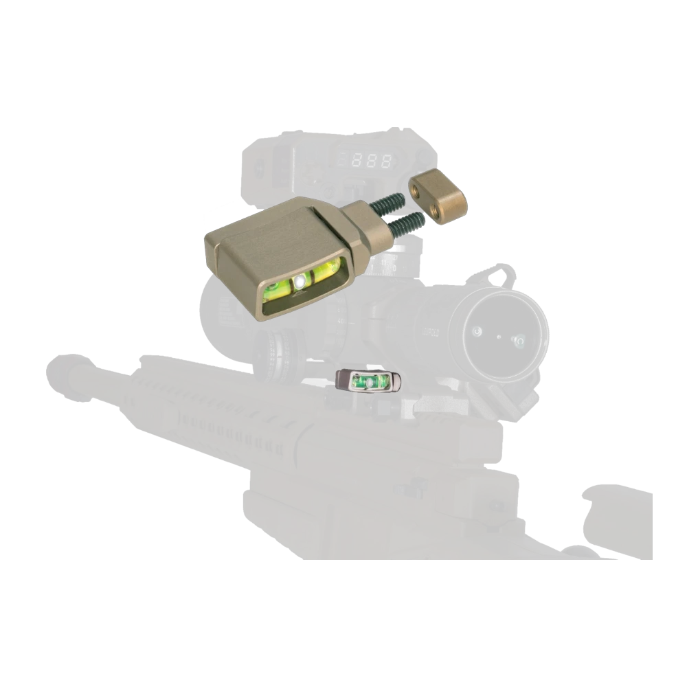 Рівень Badger Ordnance Condition One Anti-Cant Device (ACD) на зброї