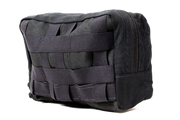 Сумка Blue Force Gear Medium Horizontal Utility Pouch у чорному кольорі