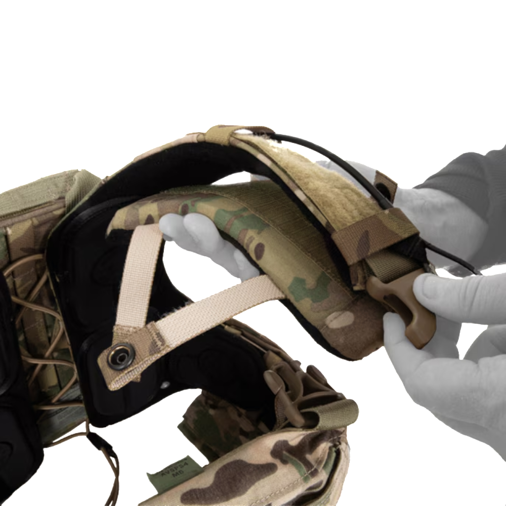 Інсталяція плечового модуля Trap Armor на систему AVS