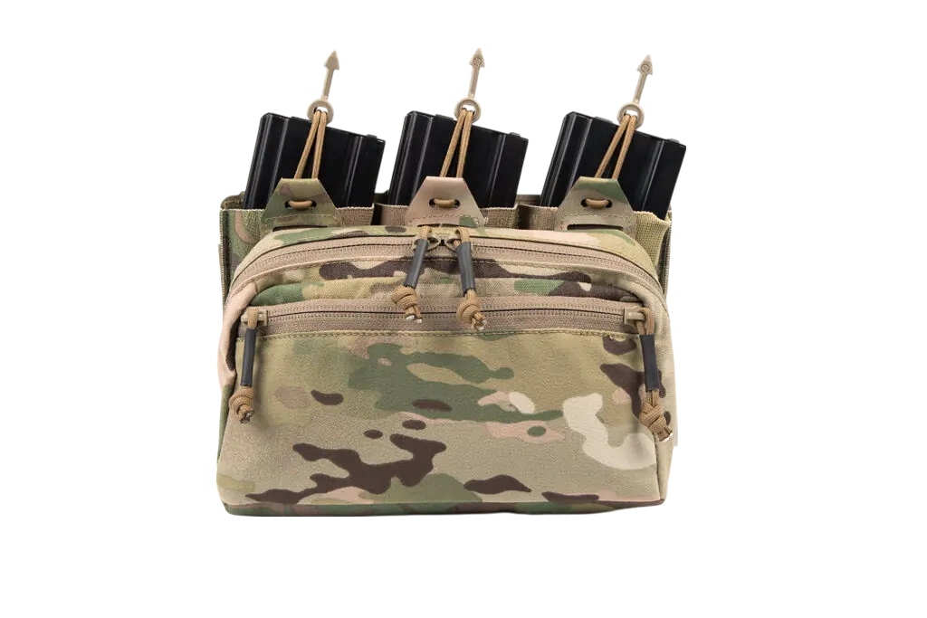 Підсумок з магазинами та відкритими кишенями, вигляд спереду