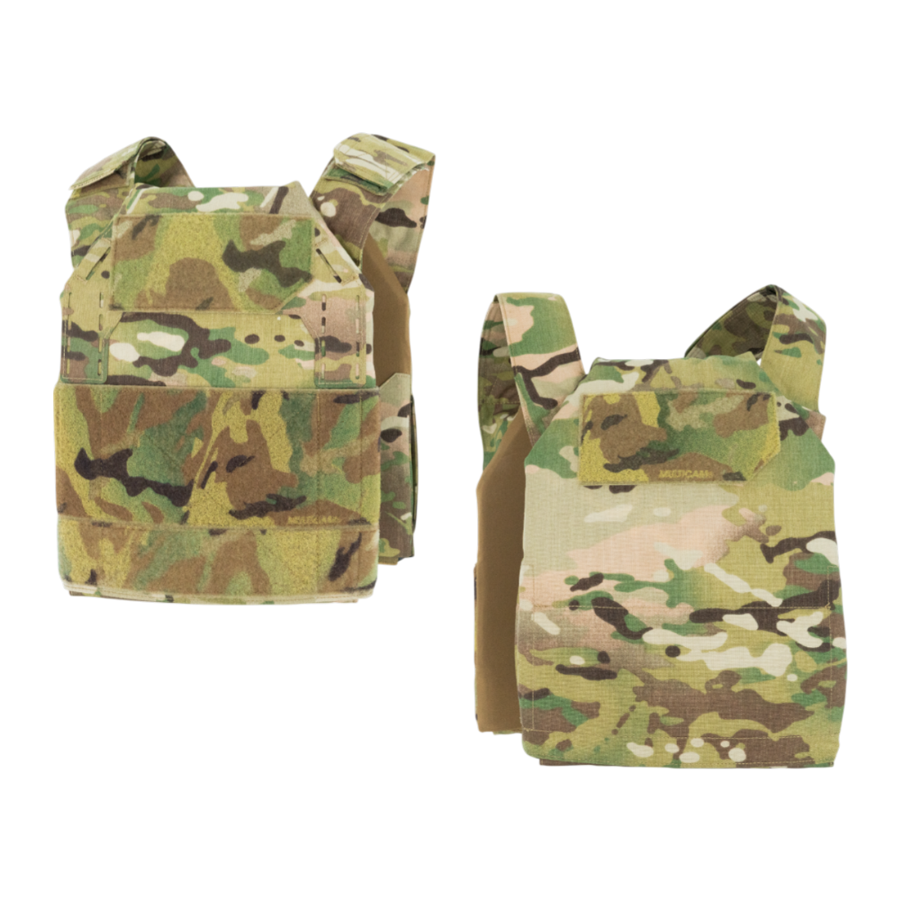 Вид ззаду на плитоноску Haley Strategic Thorax Incog Multicam