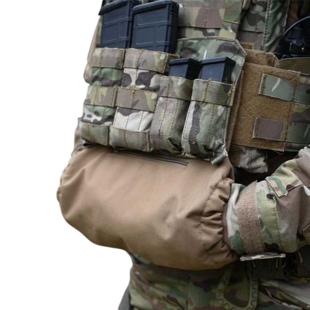 HRT муф на бронежилеті з флапом