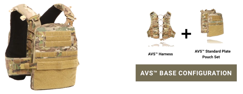 Плитоноска Crye Precision AVS MBAV + Harness Set