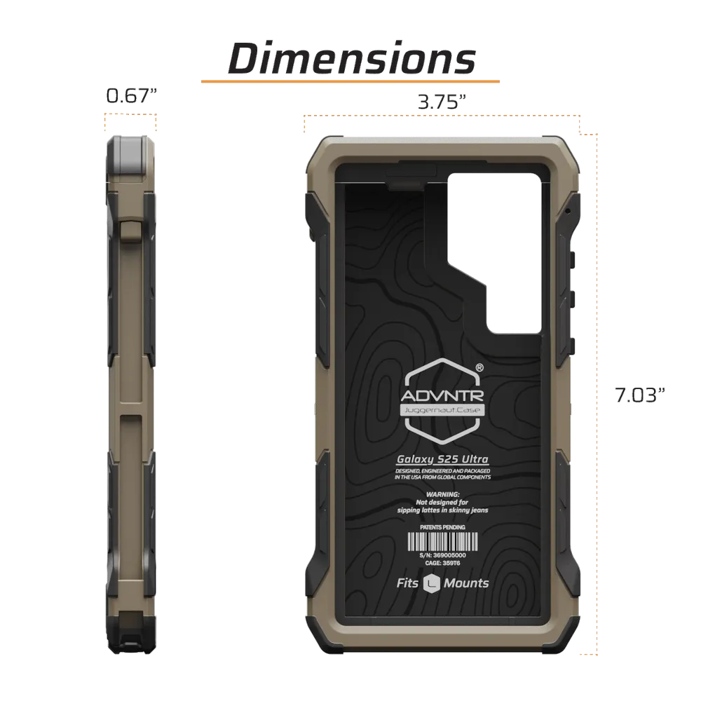 Чохол Juggernaut Case Samsung Galaxy S25 Ultra ADVNTR