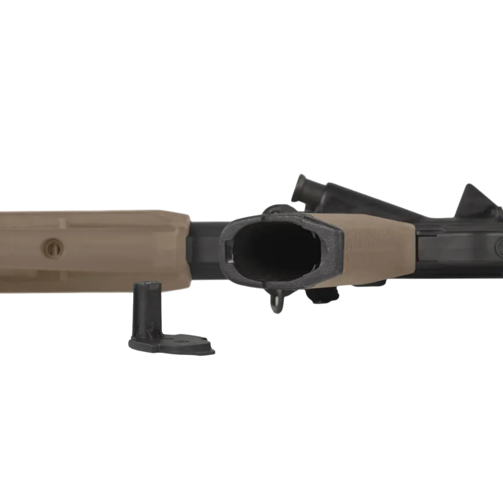 Вид знизу на рукоятку MOE Grip FDE