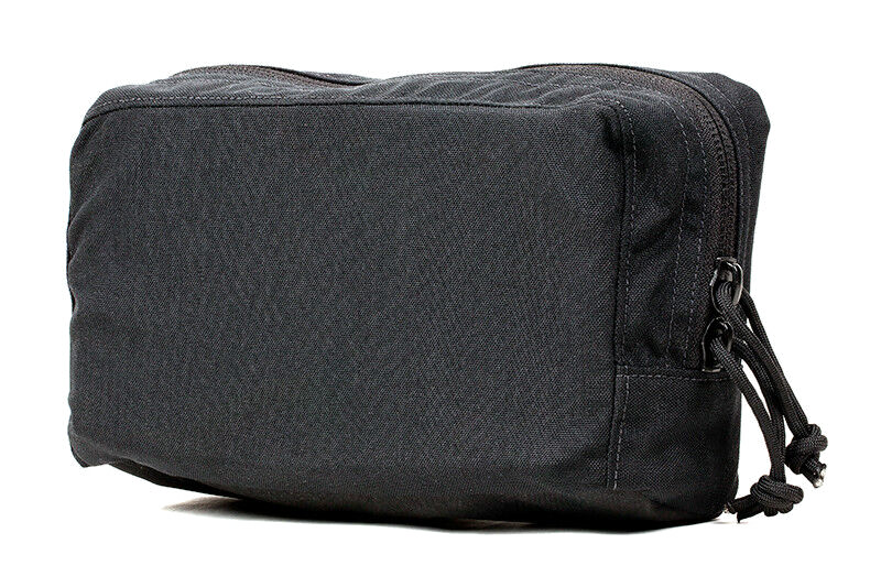 Сумка Blue Force Gear Medium Horizontal Utility Pouch у чорному кольорі