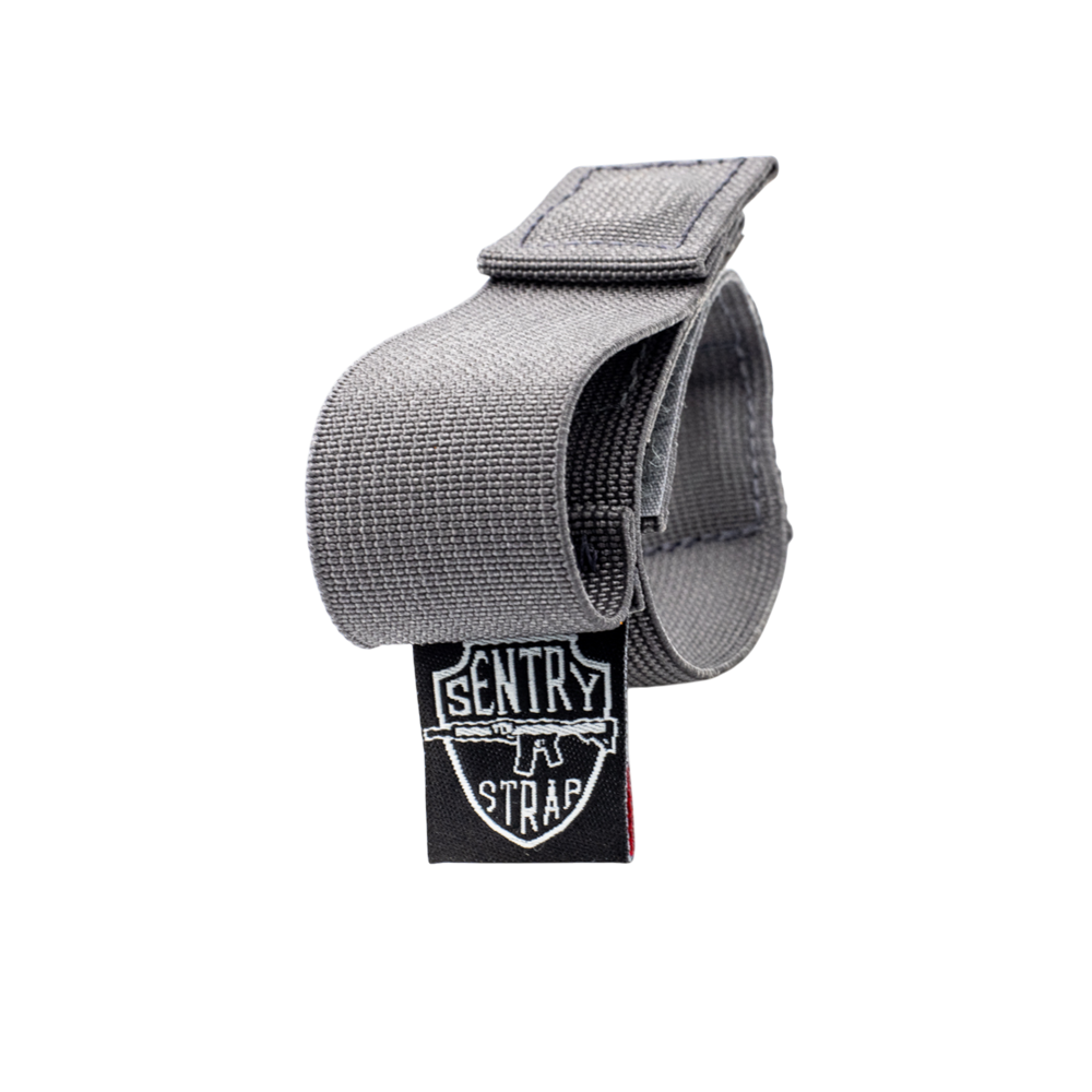 Згортання стрічки з логотипом Sentry — готовність до встановлення на зброю