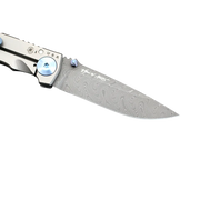 Лезо Chad Nichols Damascus крупним планом