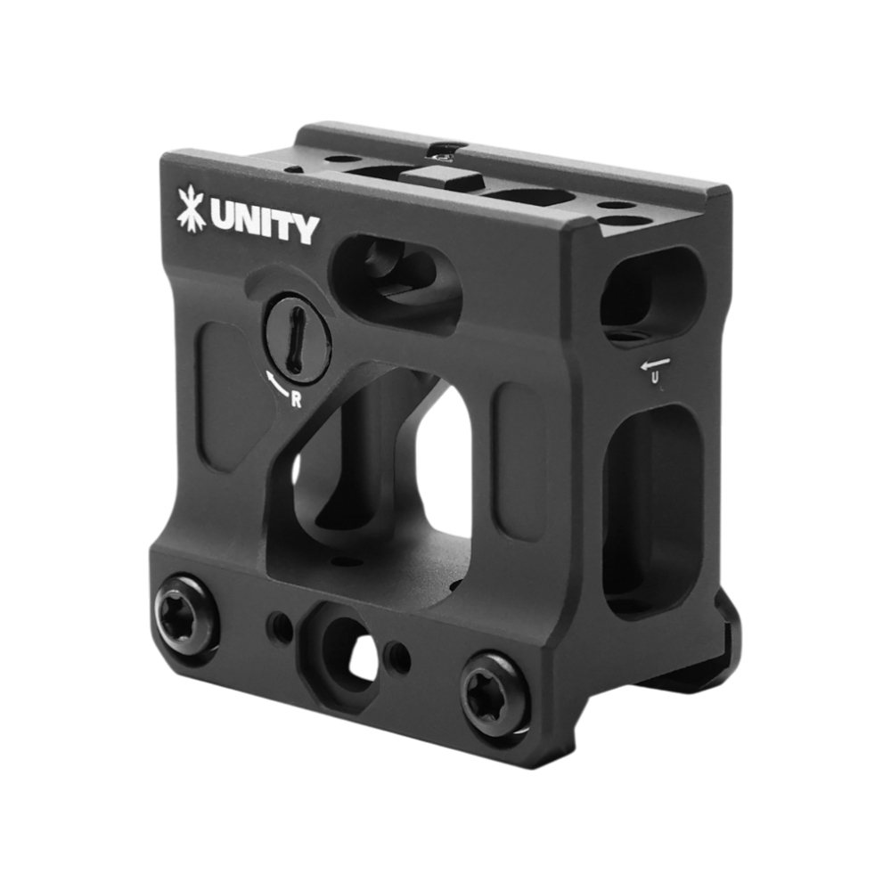 Кріплення Unity FAST Micro Black з коліматором на Picatinny
